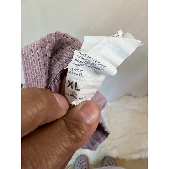 Fabletics Purple Running Shorts - Size XL - With Pockets! - Picture 5 of 5